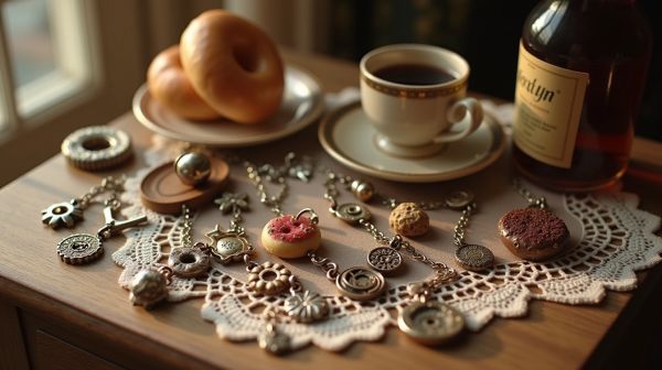 Jazz up your jewelry with food and beverage charms